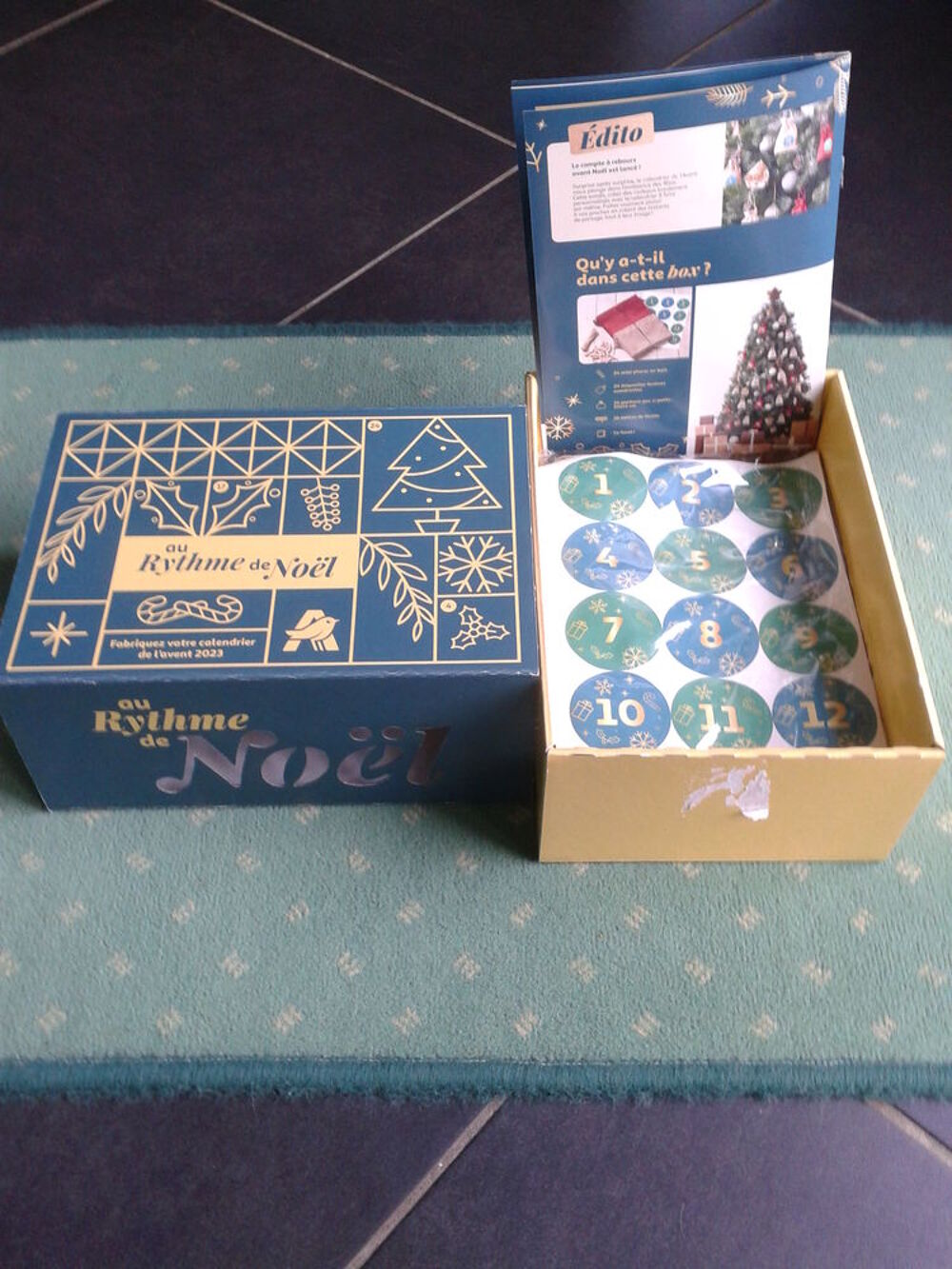 Kit - Box - Calendrier De L'Avent Décoration