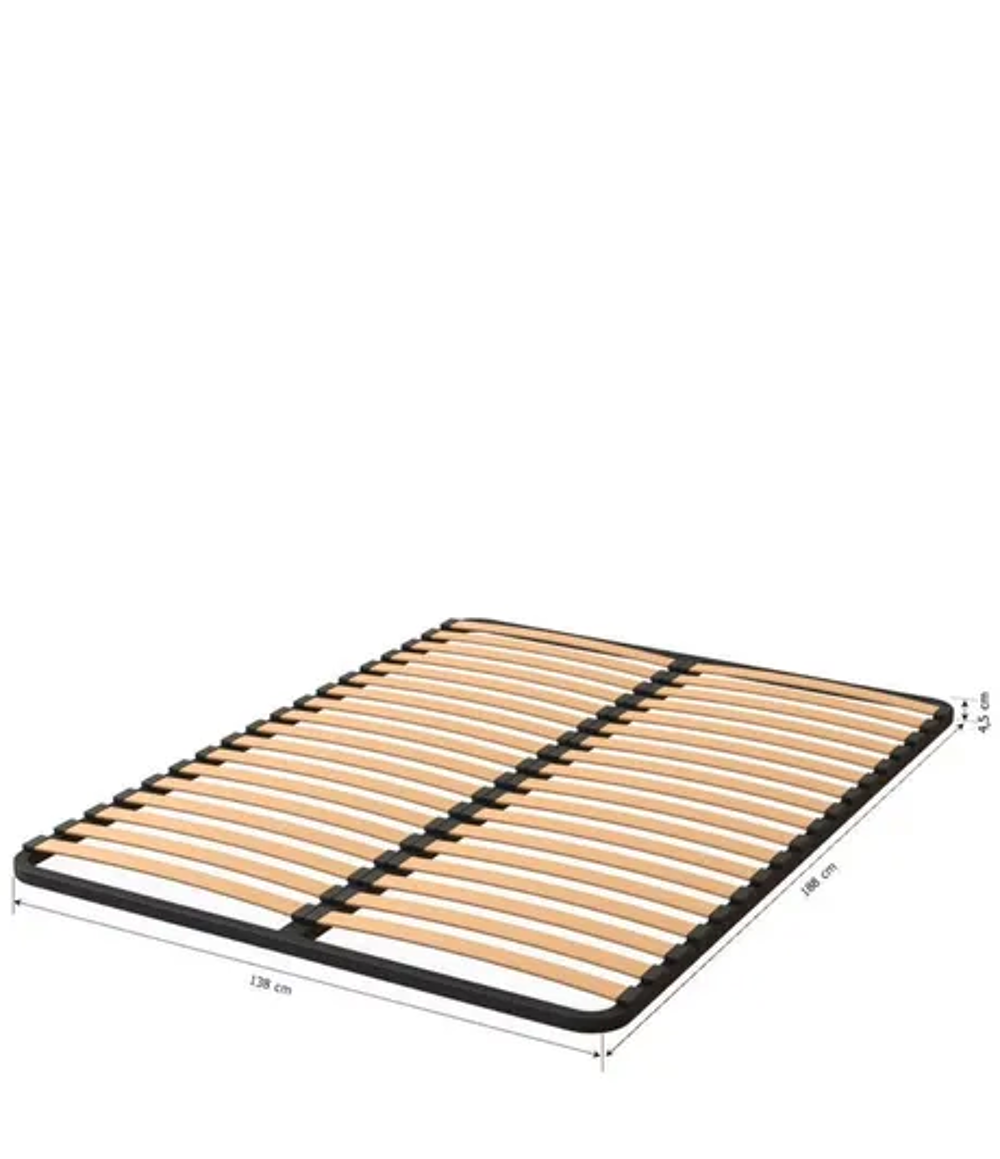 Lit de m&eacute;tal 140x190 et sommier matelas Meubles
