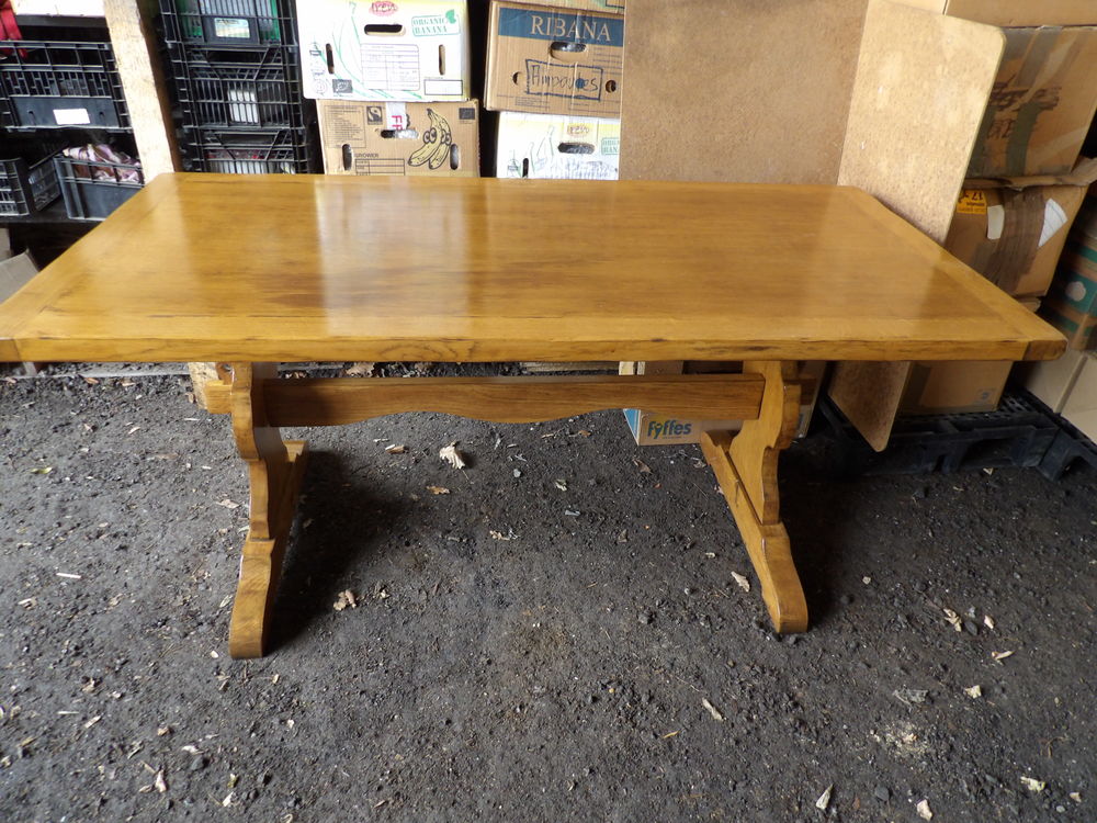 TABLE MONASTERE en CHENE de 160 cm x 80 cm Meubles