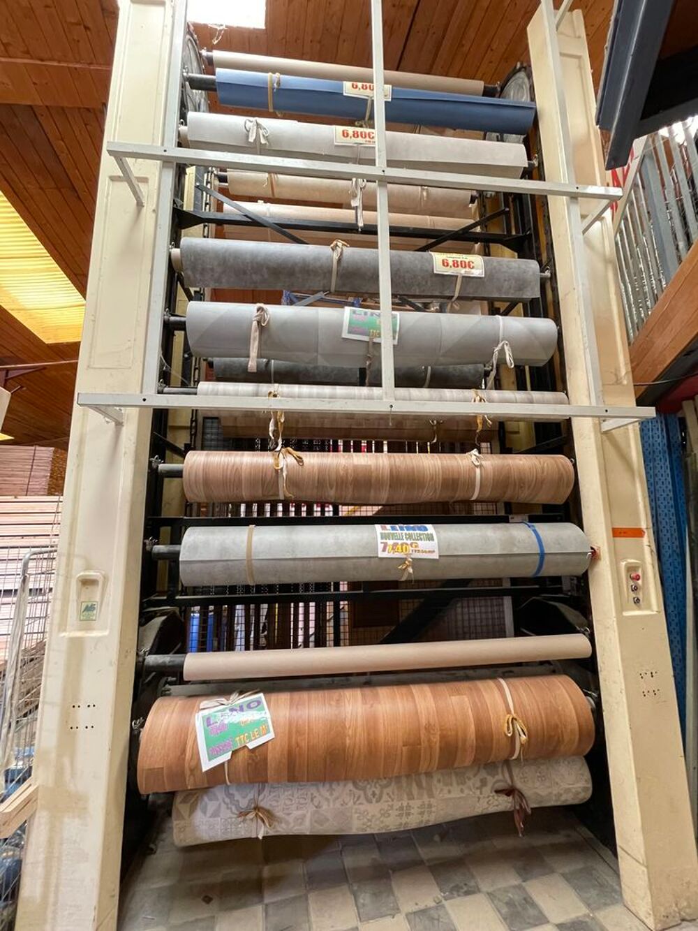 Sol vinyle (lino), moquette, Jonc de mer, - REV&Ecirc;TEMENT DE SOL- TR&Egrave;S GROS ARRIVAGE - en 2 m prix unique 4,50€ ttc le m&sup2; Bricolage