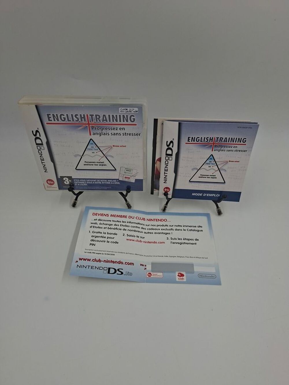 Jeu Nintendo DS English Training : Progressez en Anglais... Consoles et jeux vidéos
