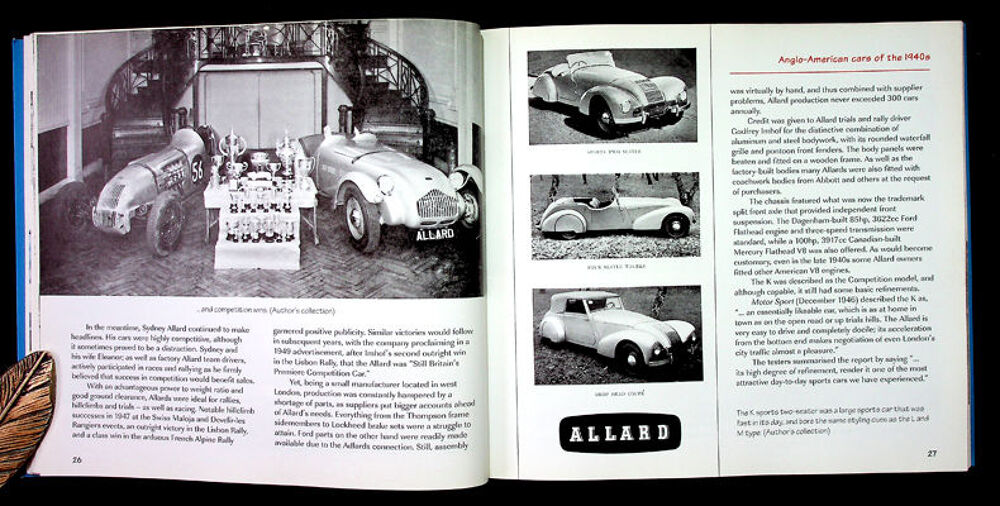 ANGLO-AMERICAN CARS from the 1930s to the 1970s de chez Velo Livres et BD