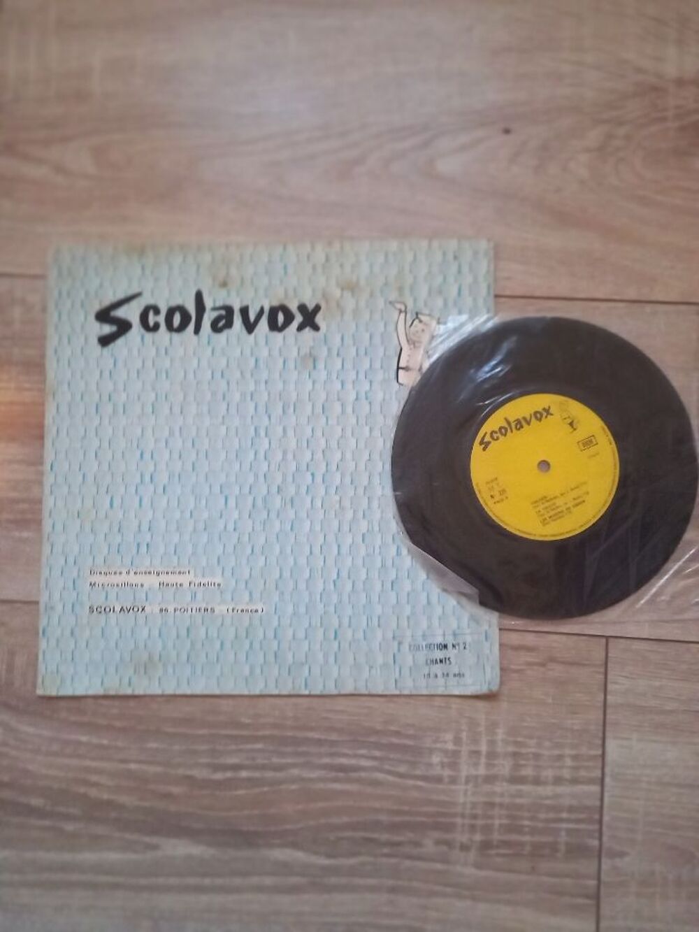 Vinyle super 33T Scolavox N&deg; 229 CD et vinyles