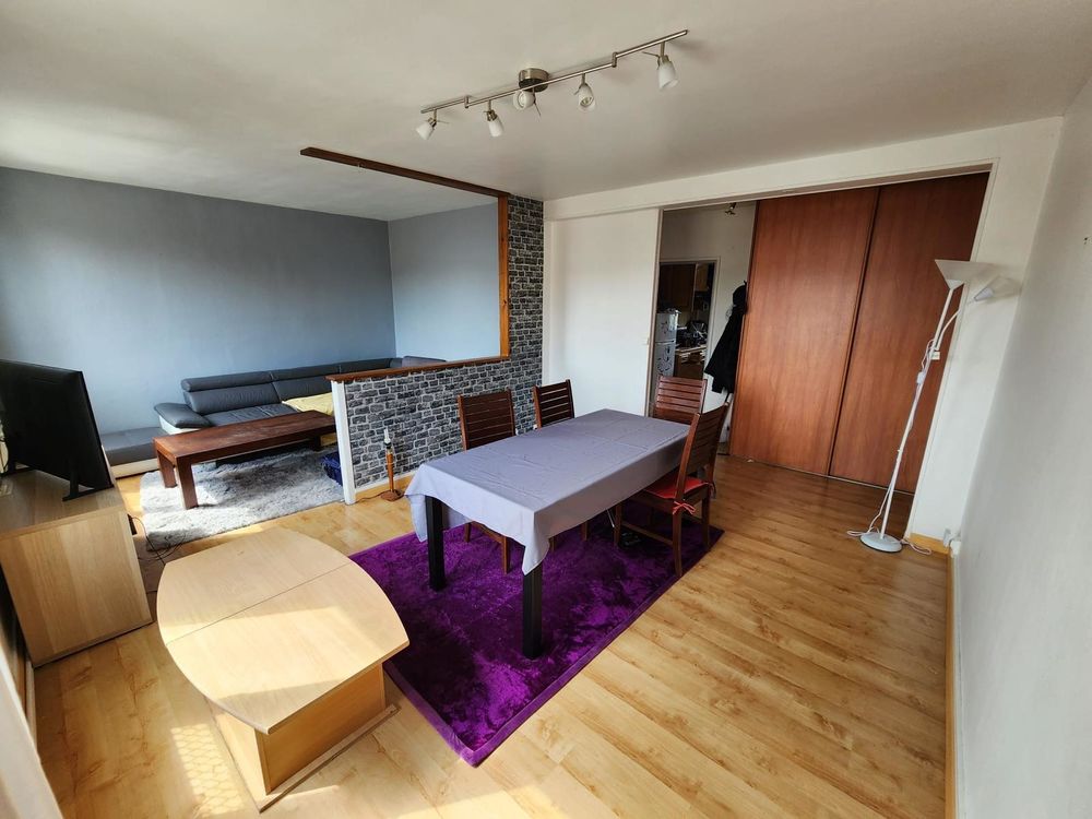 Location Appartement T3 meublé 62,7 m² ? garage et cave ? proche T4, métro Saint-Étienne-du-rouvray