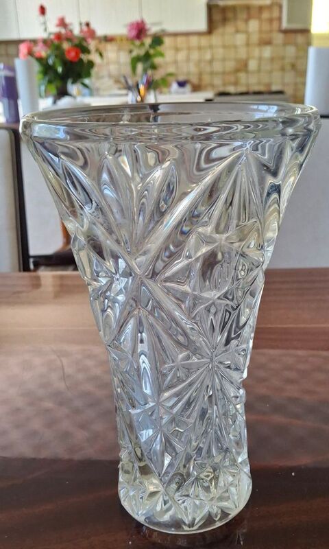 Vase en Cristal d'Arques et / ou coupe à fruits en verre. Mérignac (33)