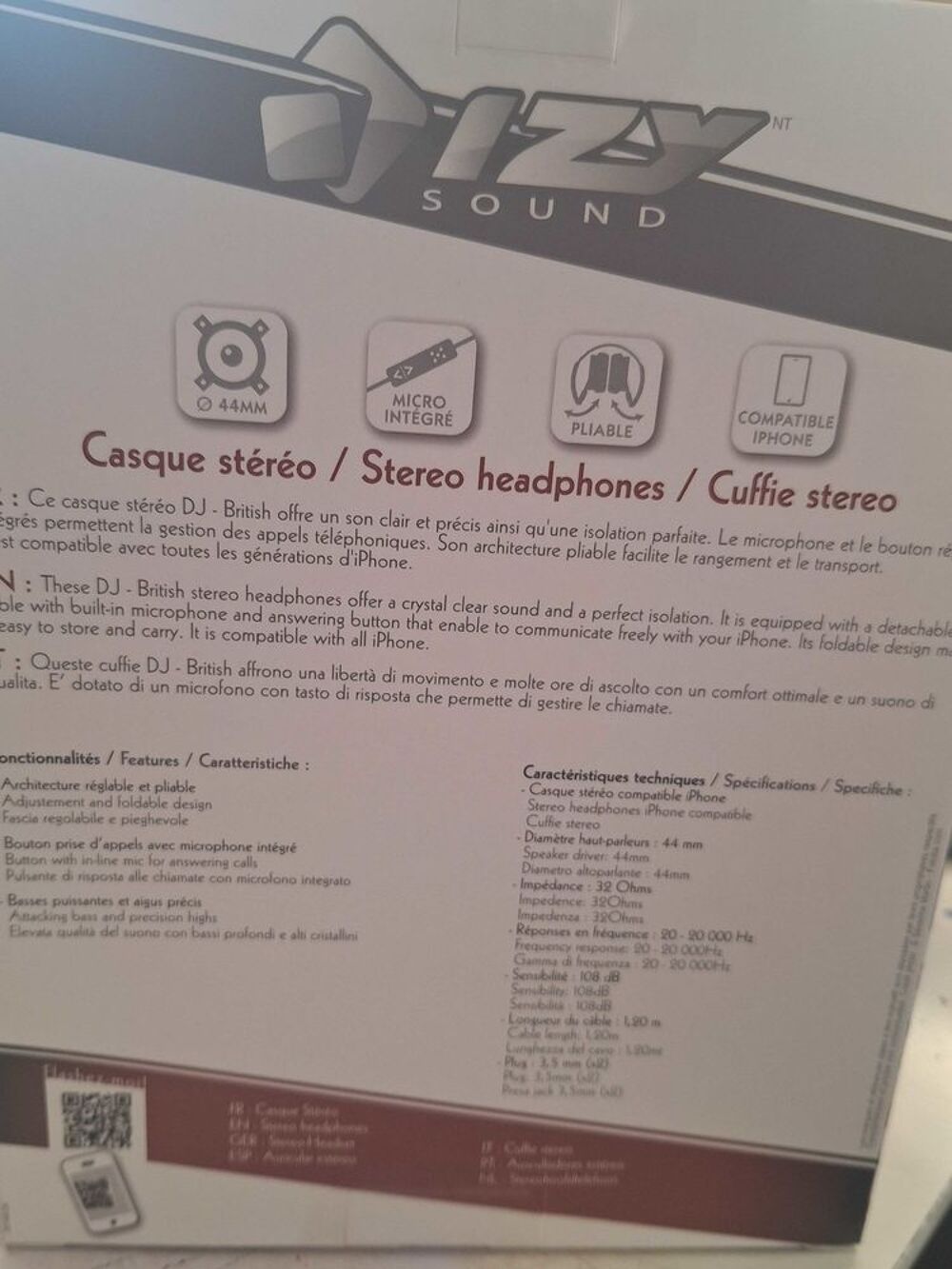 casque+st&eacute;r&eacute;o Audio et hifi