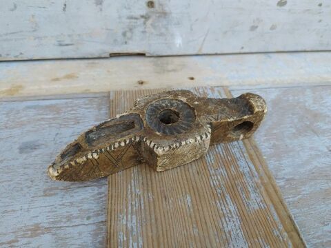 Ancienne Lampe à Huile Pierre Sculpté Islamic Byzantine 85 Loches (37)
