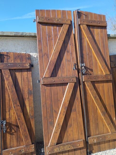 Volet de porte-fen�tre en bois 40 Le Quesnoy (59)