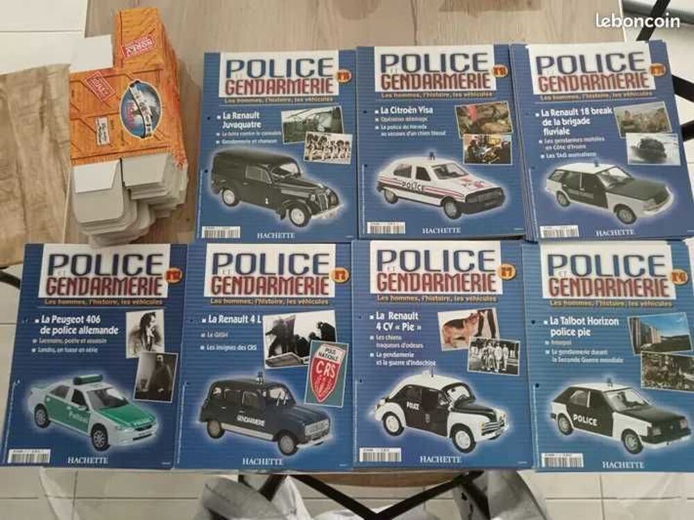 Fascicules et boites collection Police / Gendarmerie 