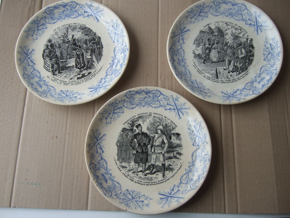 Assiettes parlantes Décoration
