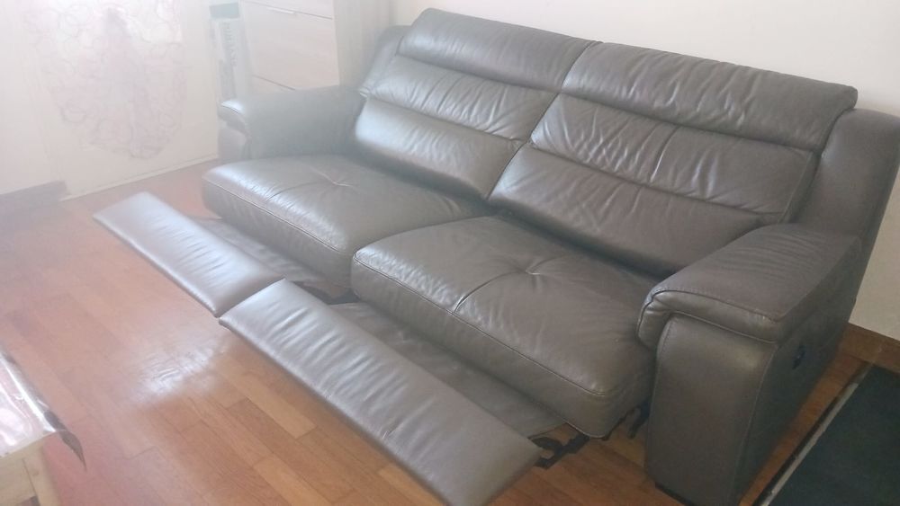 Canap&eacute; cuir relax &eacute;lectrique ? tr&egrave;s bon &eacute;tat Meubles