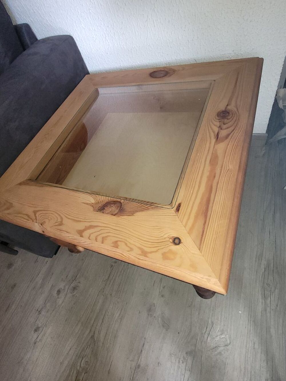 Table basse avec vitre Meubles