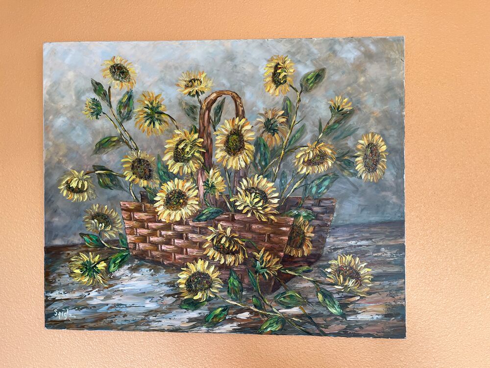 TABLEAU PEINT AU COUTEAU SUR TOILE
Décoration