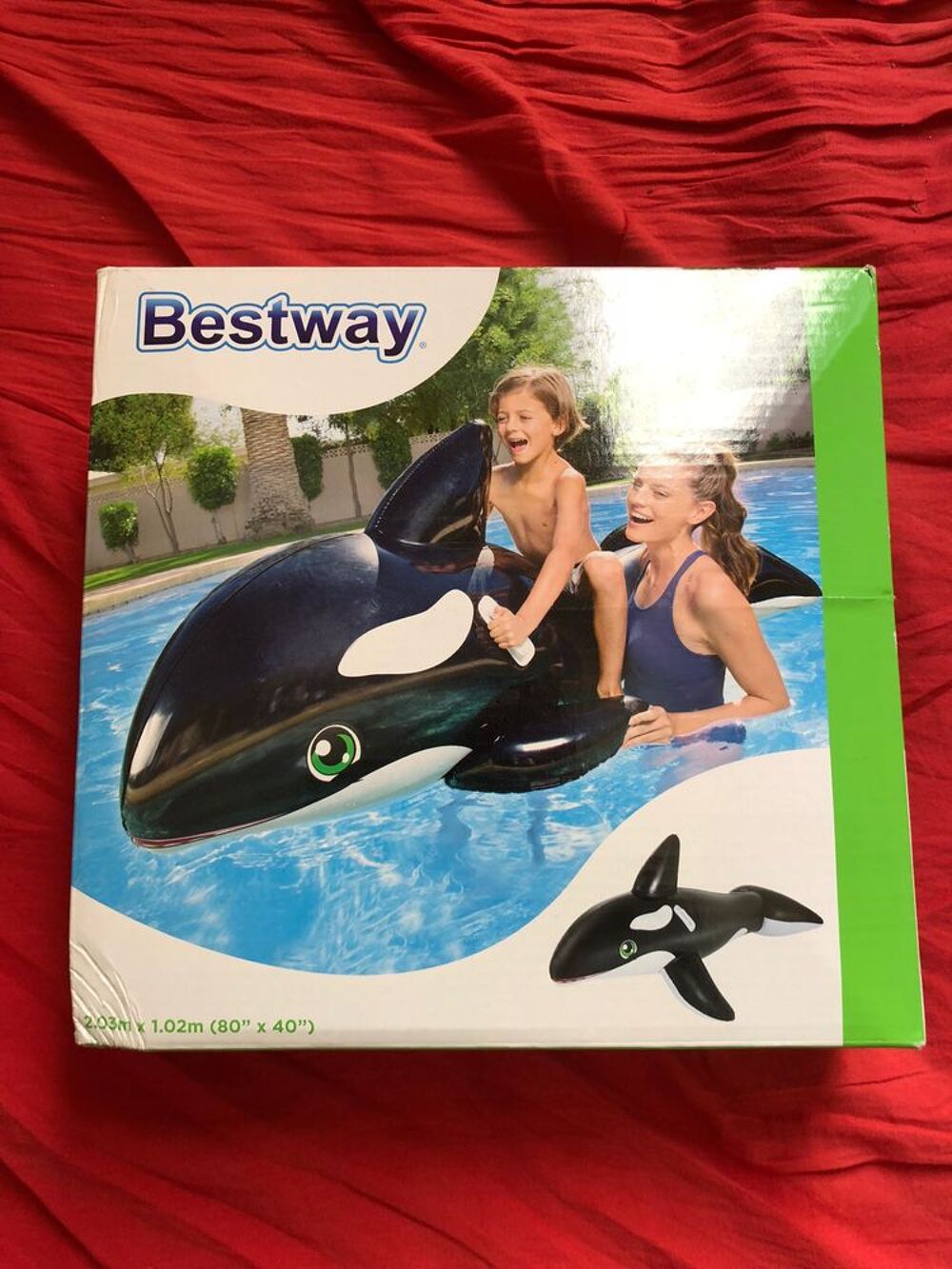 Baleine jumbo gonflable pour piscine Jeux / jouets