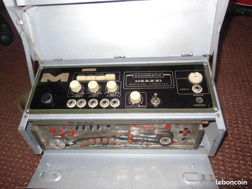 CHAMBRE D'ECHO A BANDE MEAZZI PA 306 Instruments de musique