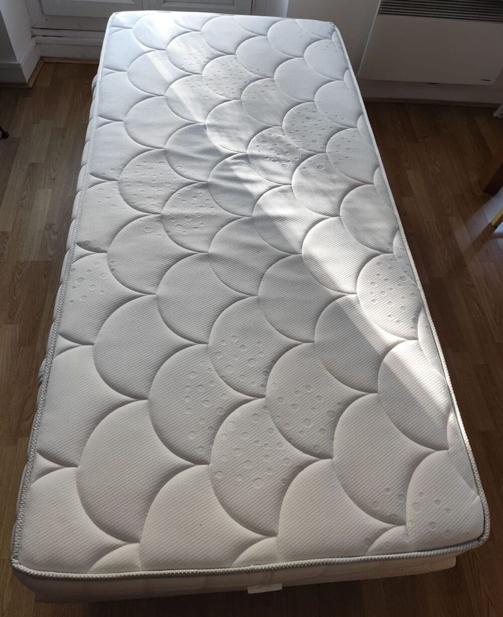 Sommier + Matelas DUNLOPILLO 190x90 - La Compagnie du Lit Meubles