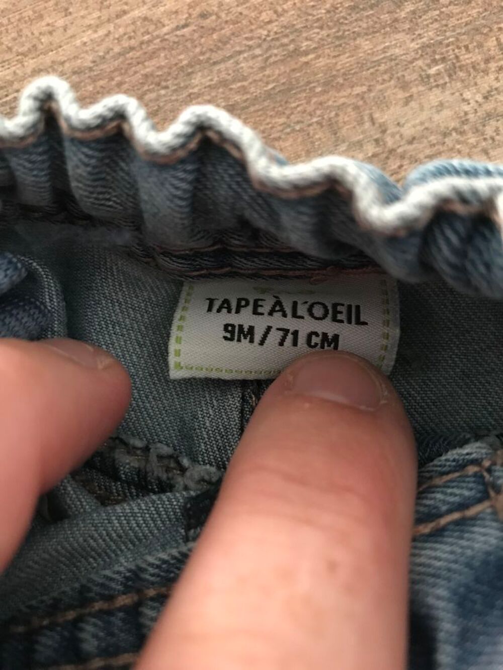 short en jean enfant gar&ccedil;on " Tape &agrave; l' oeil " Vêtements enfants
