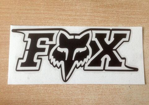 Sticker autocollant logo fox racing 5 Carnon Plage (34)