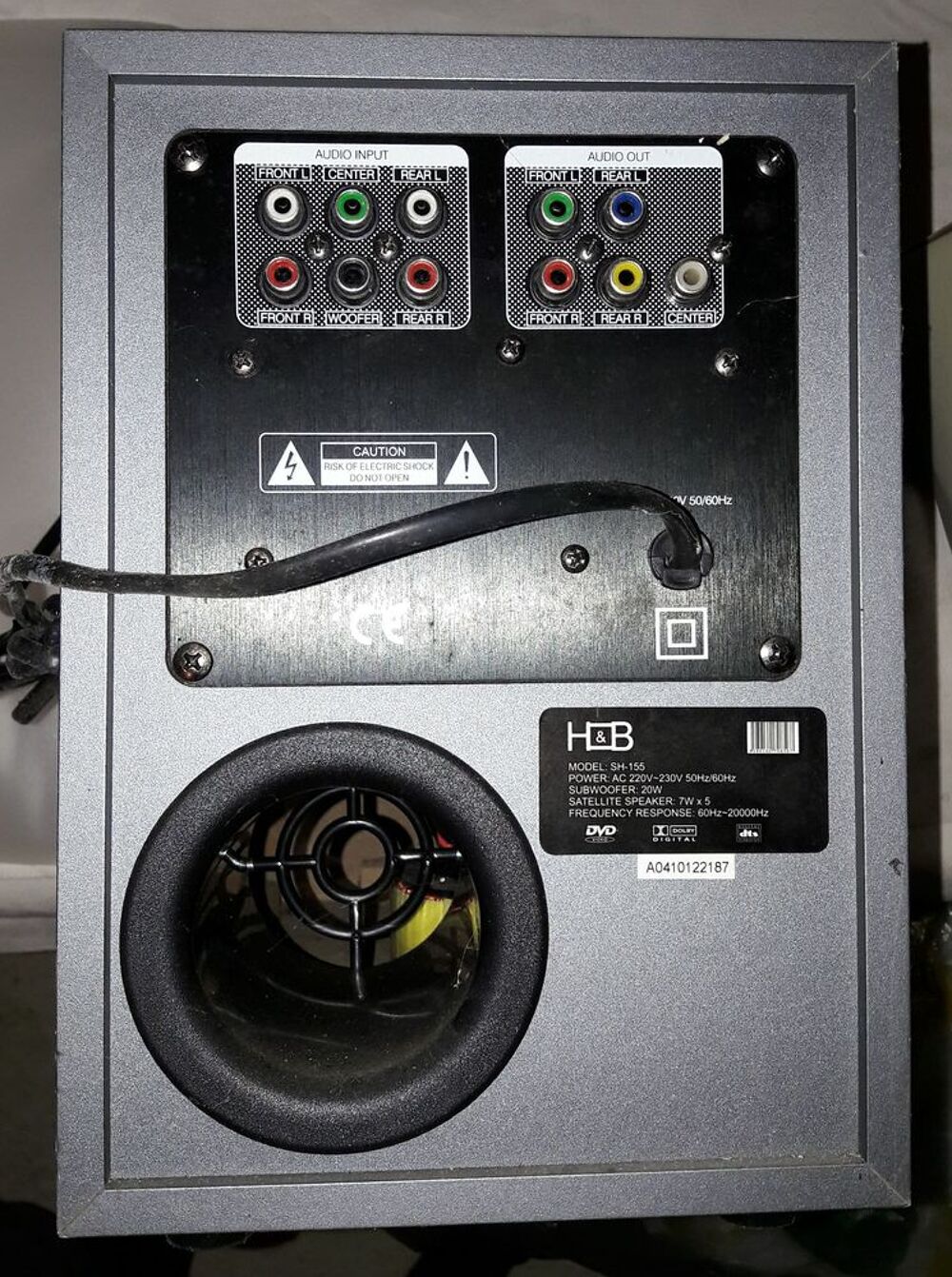 SUBWOOFER caisson basses Audio et hifi