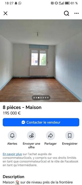  Maison à vendre 8 pièces 180 m²