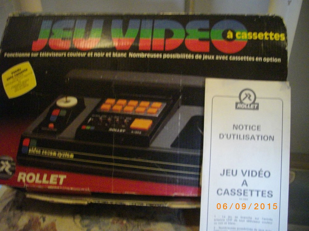 ancien jeu vid&eacute;o ROLLET Consoles et jeux vidos