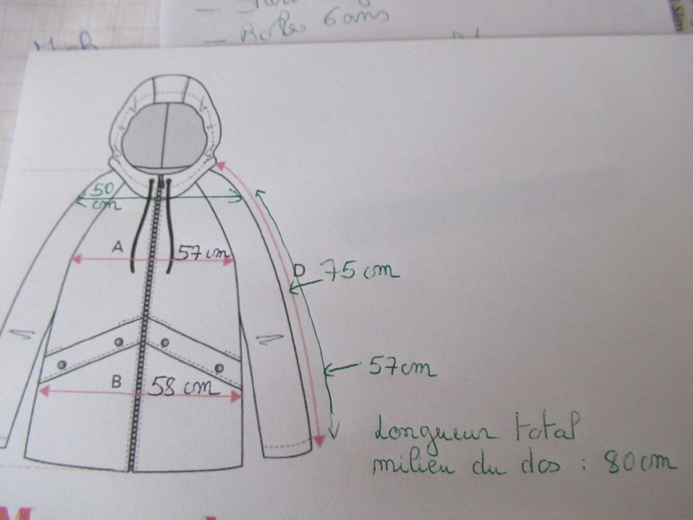 Parka &agrave; capuche taille 42 de couleur verte Vêtements