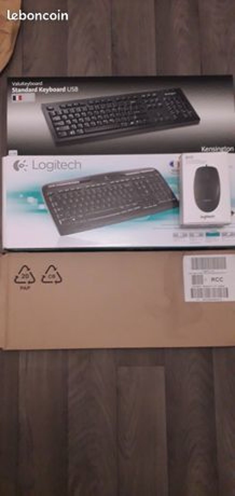 2 clavier Logitech et kensington neuf Matériel informatique