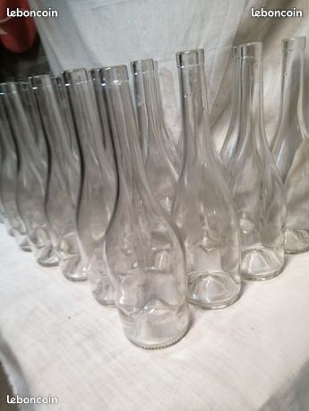 Bouteilles verre transparent: d&eacute;co ou vin blanc &amp; ros&eacute; Décoration