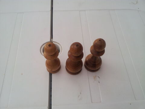 3 trs petits bougeoirs en bois fait main 0 Mrignies (59)