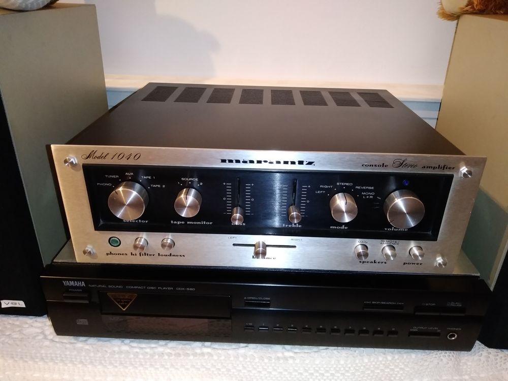 Marantz tuner 105B et ampli 1040 Audio et hifi