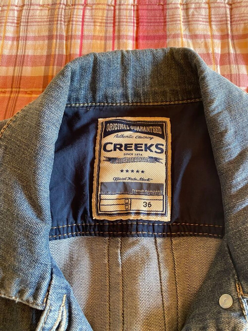 Veste Creecks en jean Vêtements