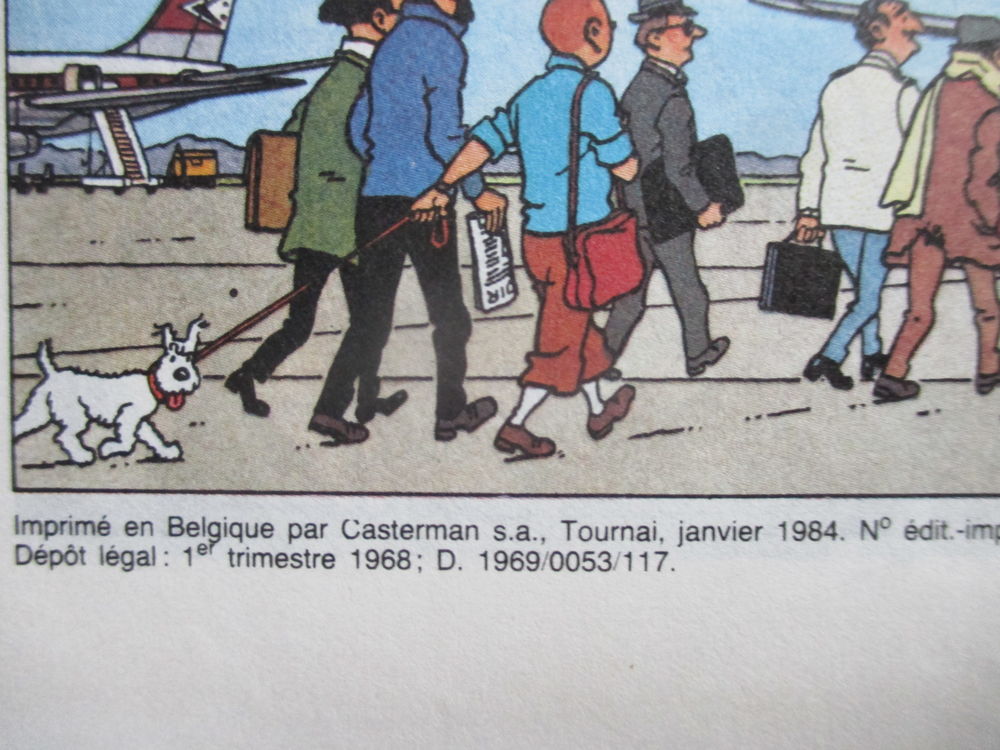 collection compl&egrave;te de 22 volumes de "TINTIN" 1984 Livres et BD