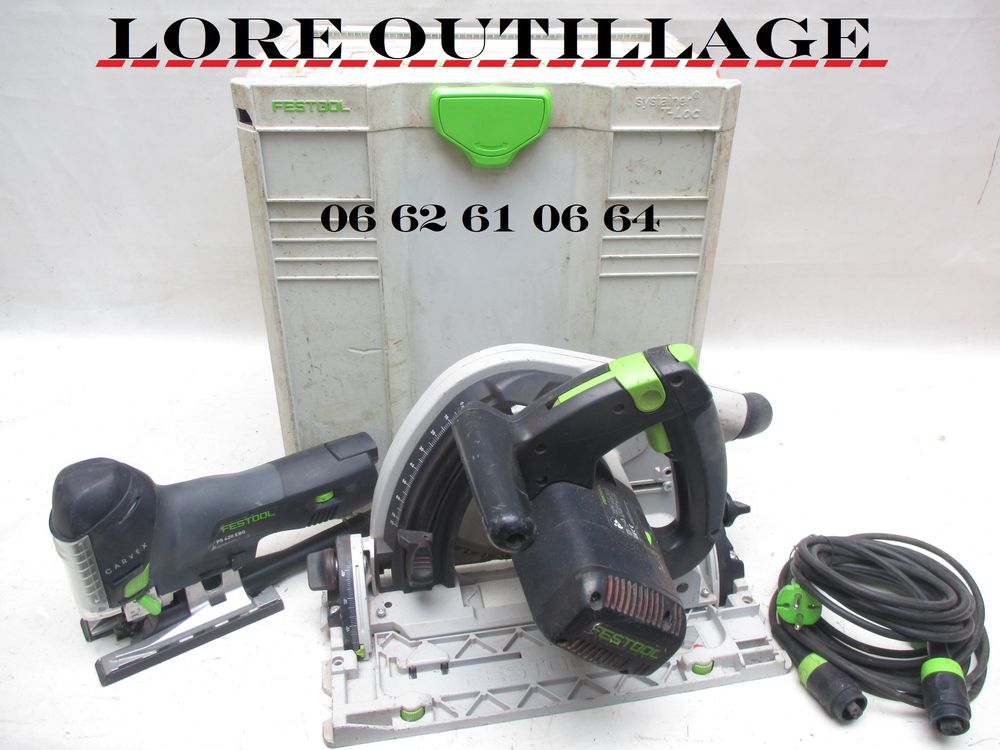 FESTOOL - Circulaire + sauteuse Bricolage