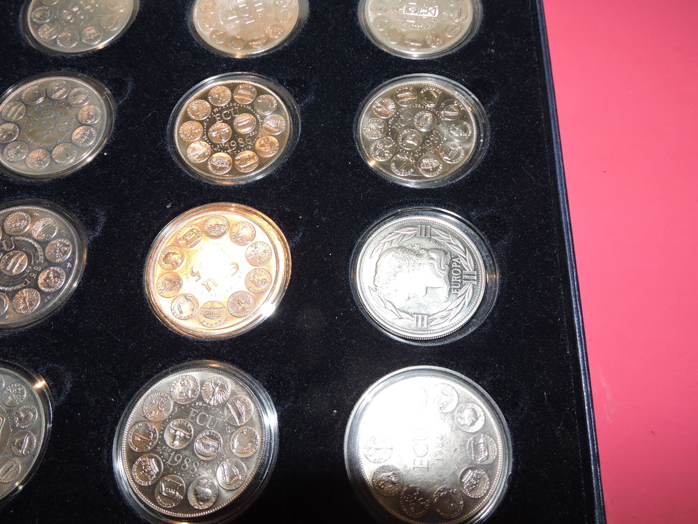 Collection "Les 12 &eacute;cus europ&eacute;ens"- Tr&eacute;sor du Patrimoine 