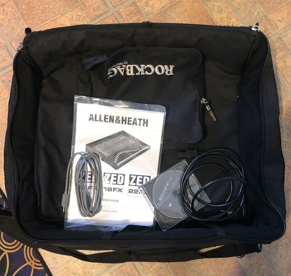 table de mixage Allen &amp; Heath ZED-16FX Audio et hifi