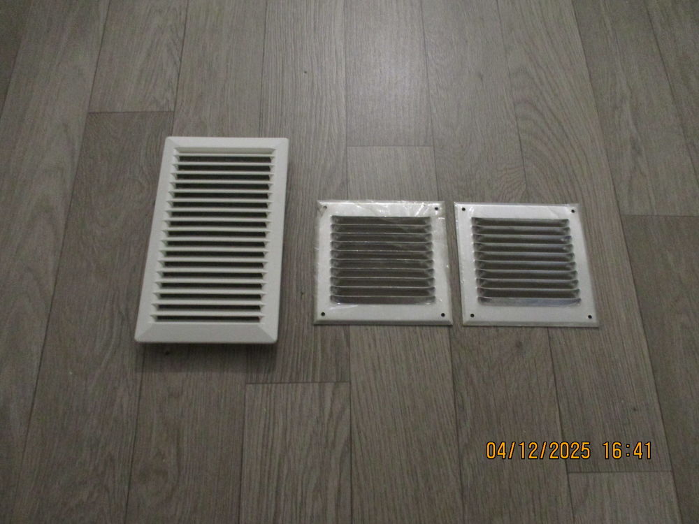 Grille d'a&eacute;ration Bricolage
