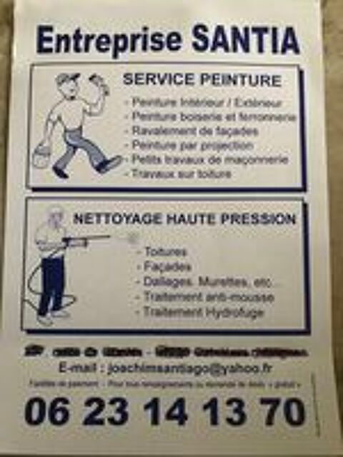   service peinture / nettoyage  