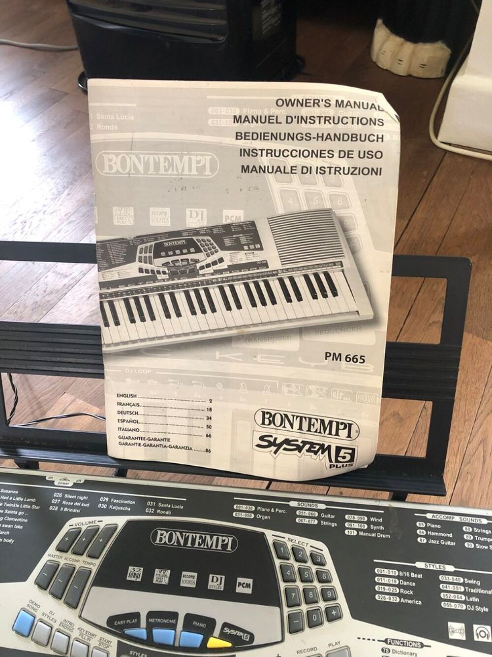 Synth&eacute;tiseur Instruments de musique