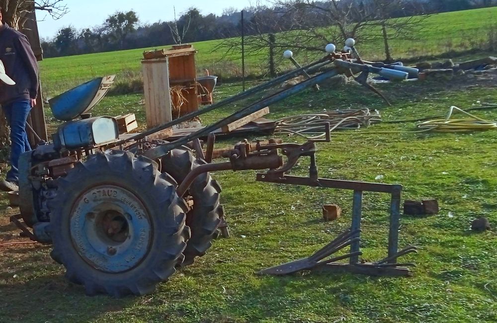 Motoculteur Staub Bricolage