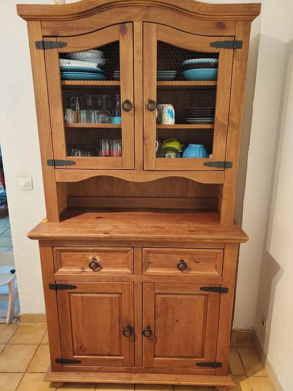 Ensemble meubles sallon bois massif Meubles