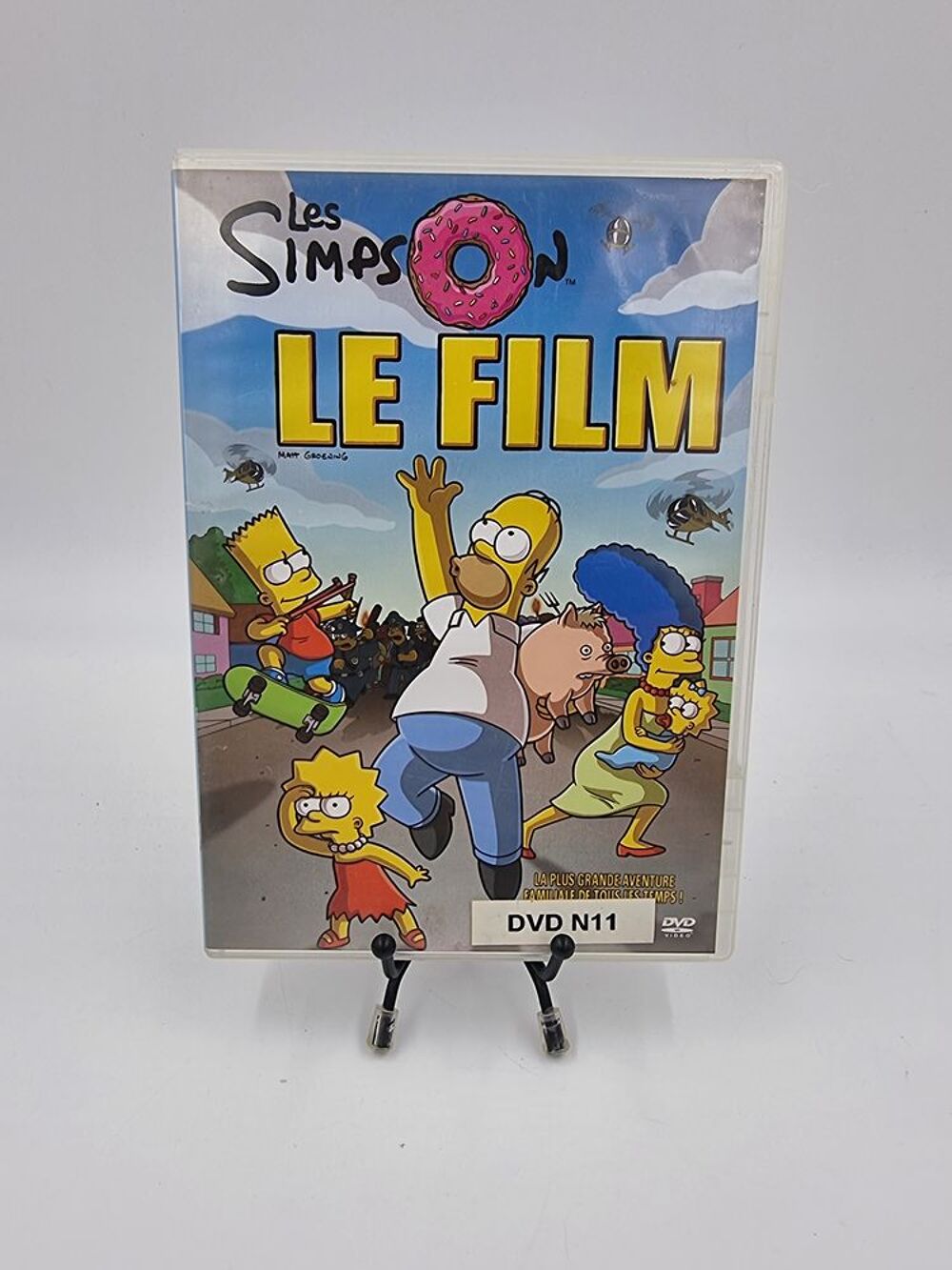 Film DVD Les Simpson Le Film en boite DVD et blu-ray