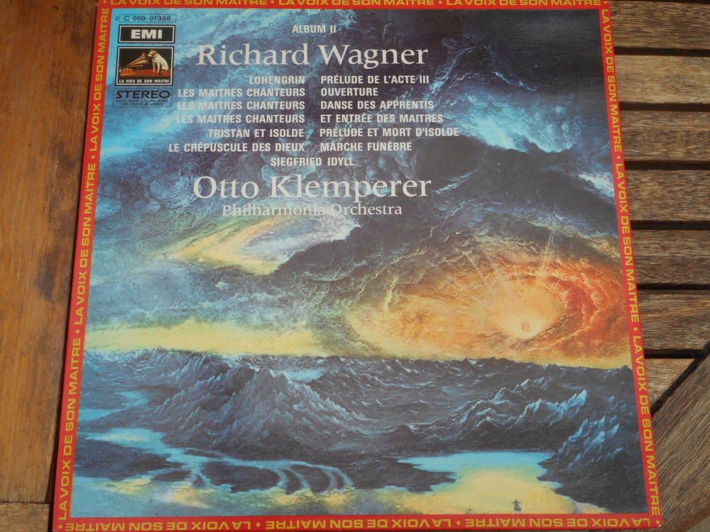 Vinyl 33 T Richard Wagner album II CD et vinyles