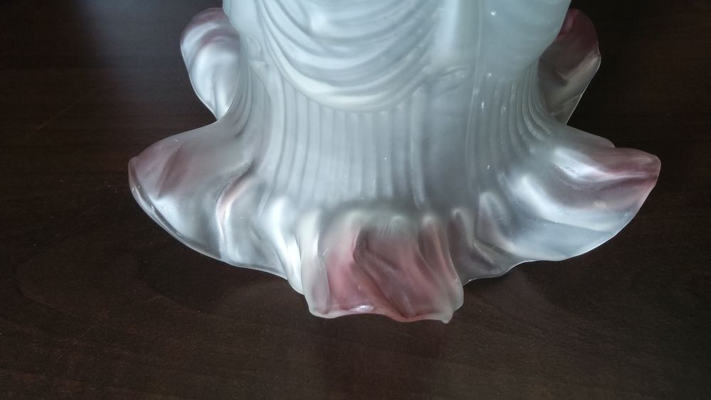 Abat-jour - Tulipe vintage en verre Décoration