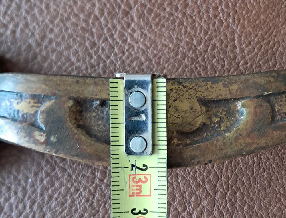 lot de 2 poign&eacute;es de meuble tiroir porte en laiton L.Pinet Bricolage