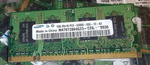 Deux m�moire 512MO PC5300  portable PC2 5300  667 MHZ 512MO
3 Lampertheim (67)