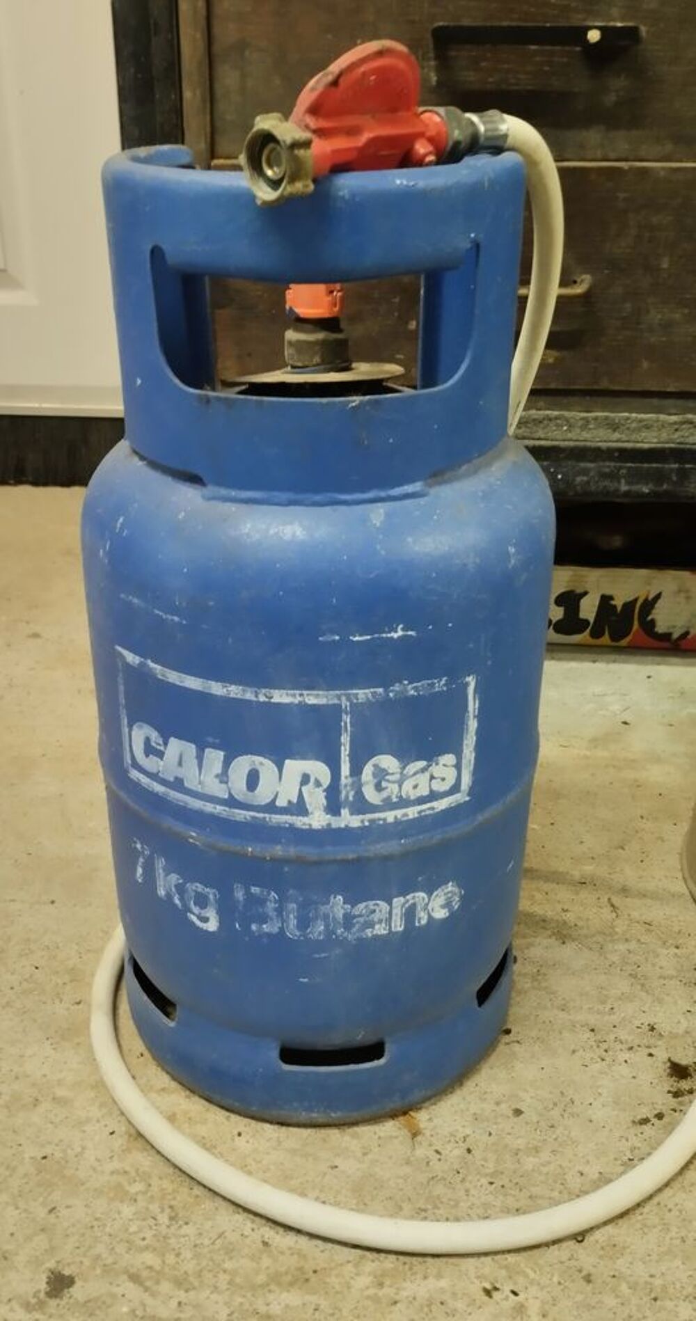petite bouteille de gaz Bricolage