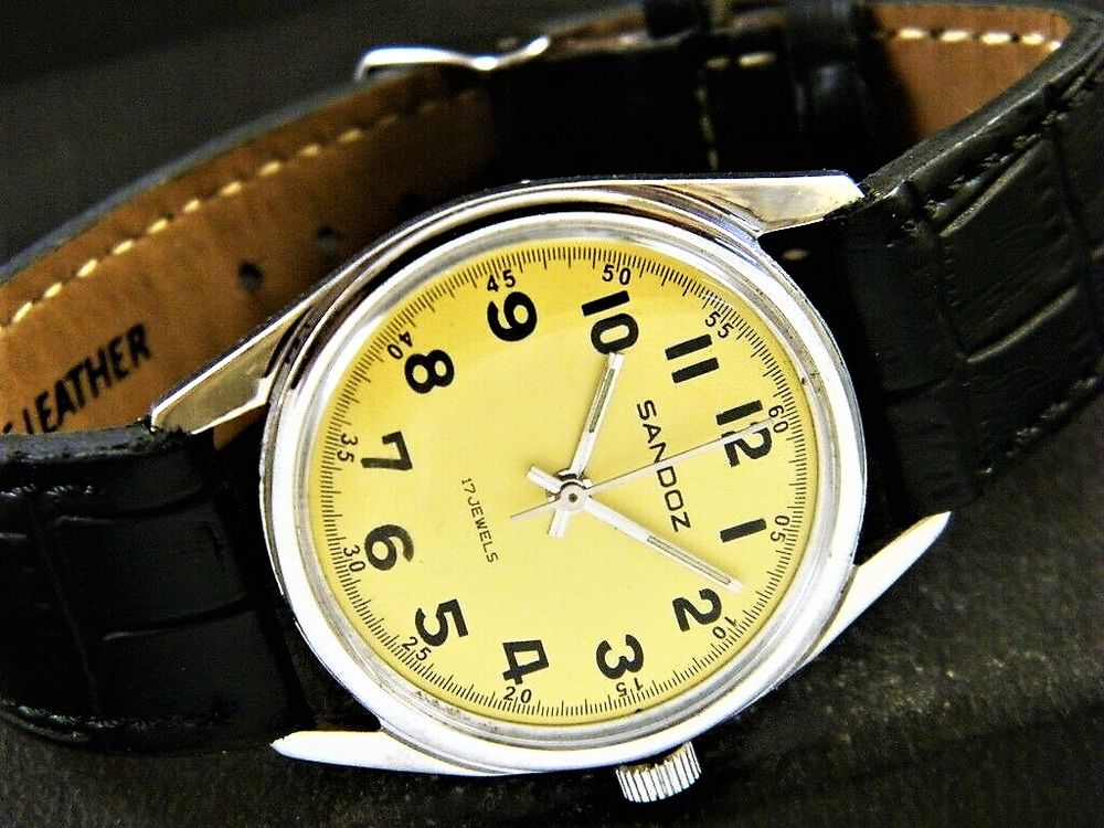 SANDOZ montre Suisse homme 1975 SAN1002 Bijoux et montres
