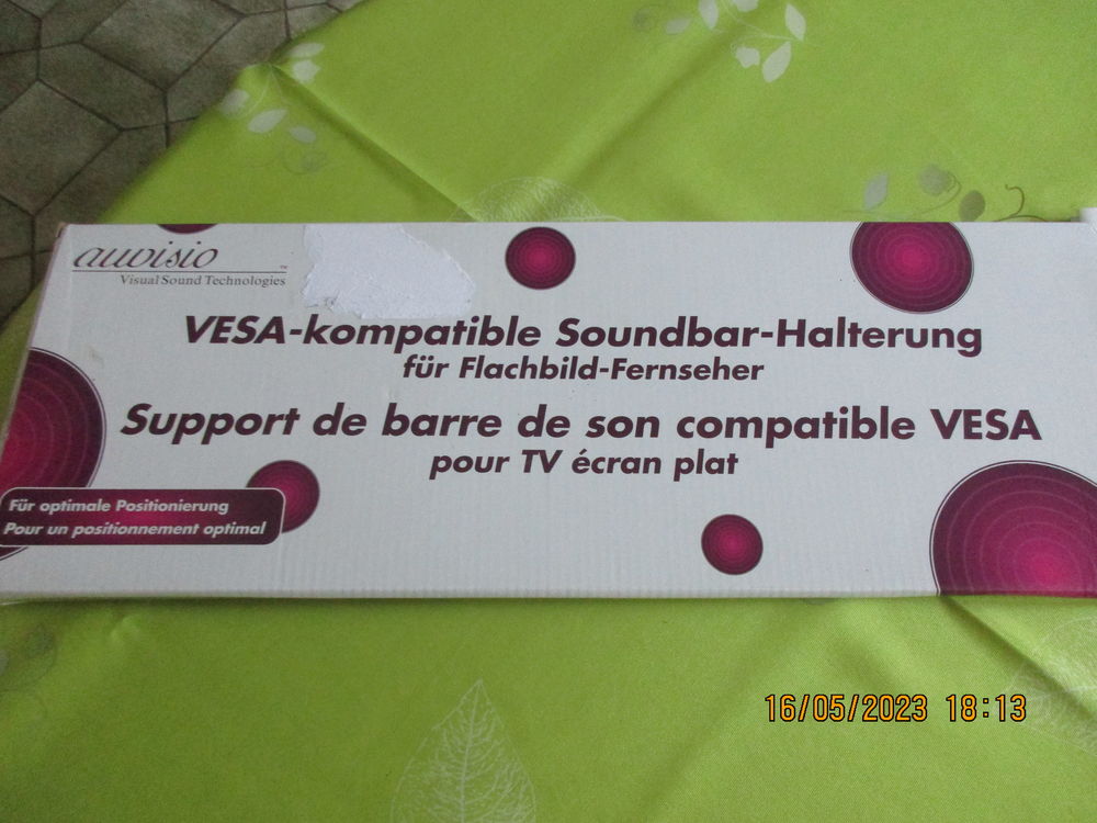 Kit support barre de son TV Audio et hifi