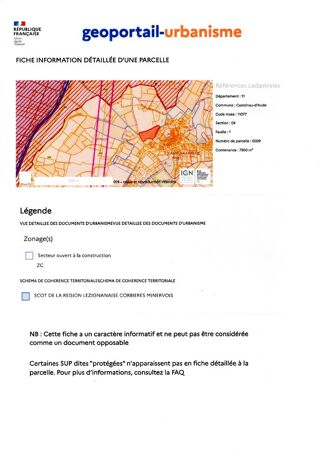  Terrain � vendre 7950 m�