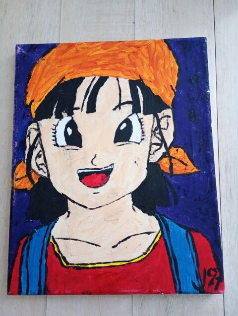 Peinture sur toile dragon ball z  Paris 17 (75)